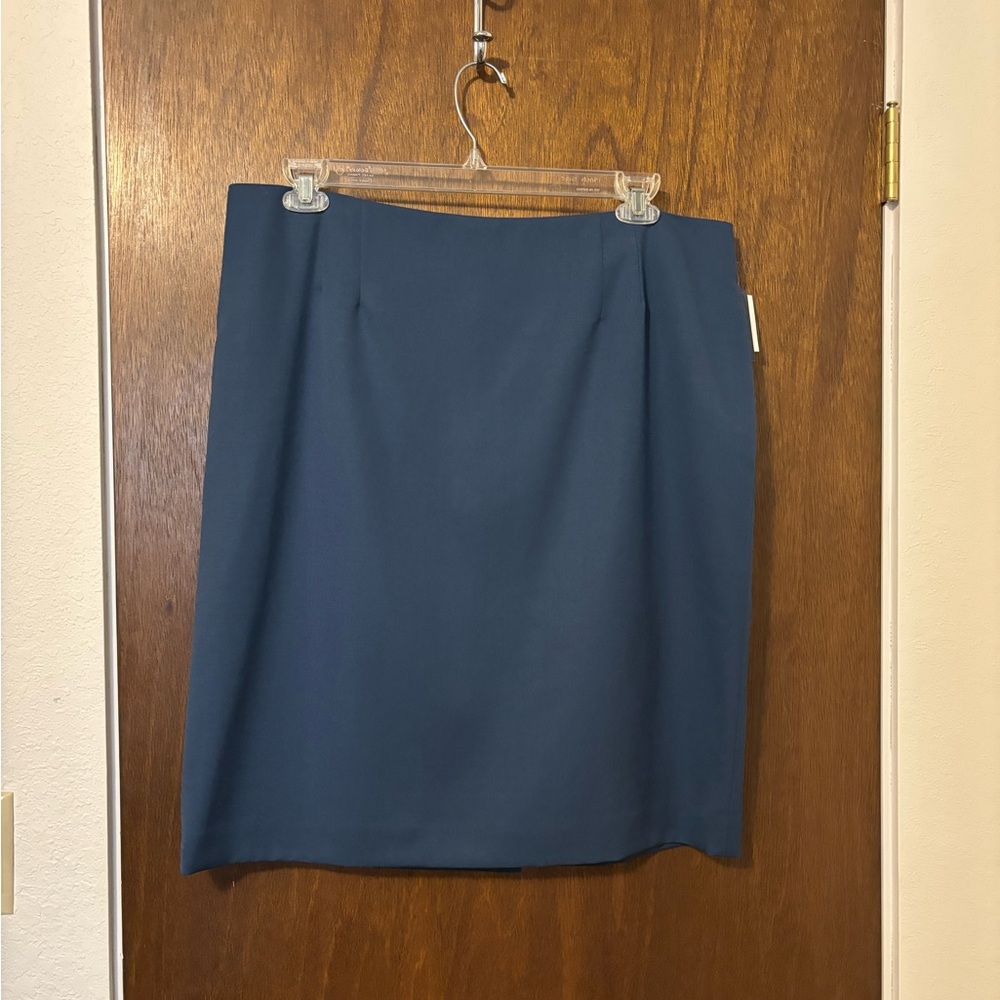 Pendleton Blue Knee-length Pencil Skirt